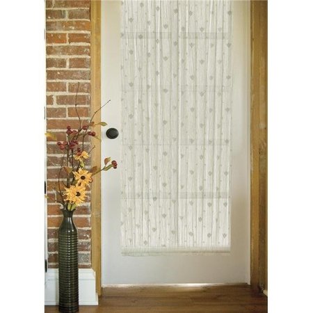 HERITAGE LACE Heritage Lace 7165W-4572DP Bee 45 x 72 in. Door Panel; White 7165W-4572DP